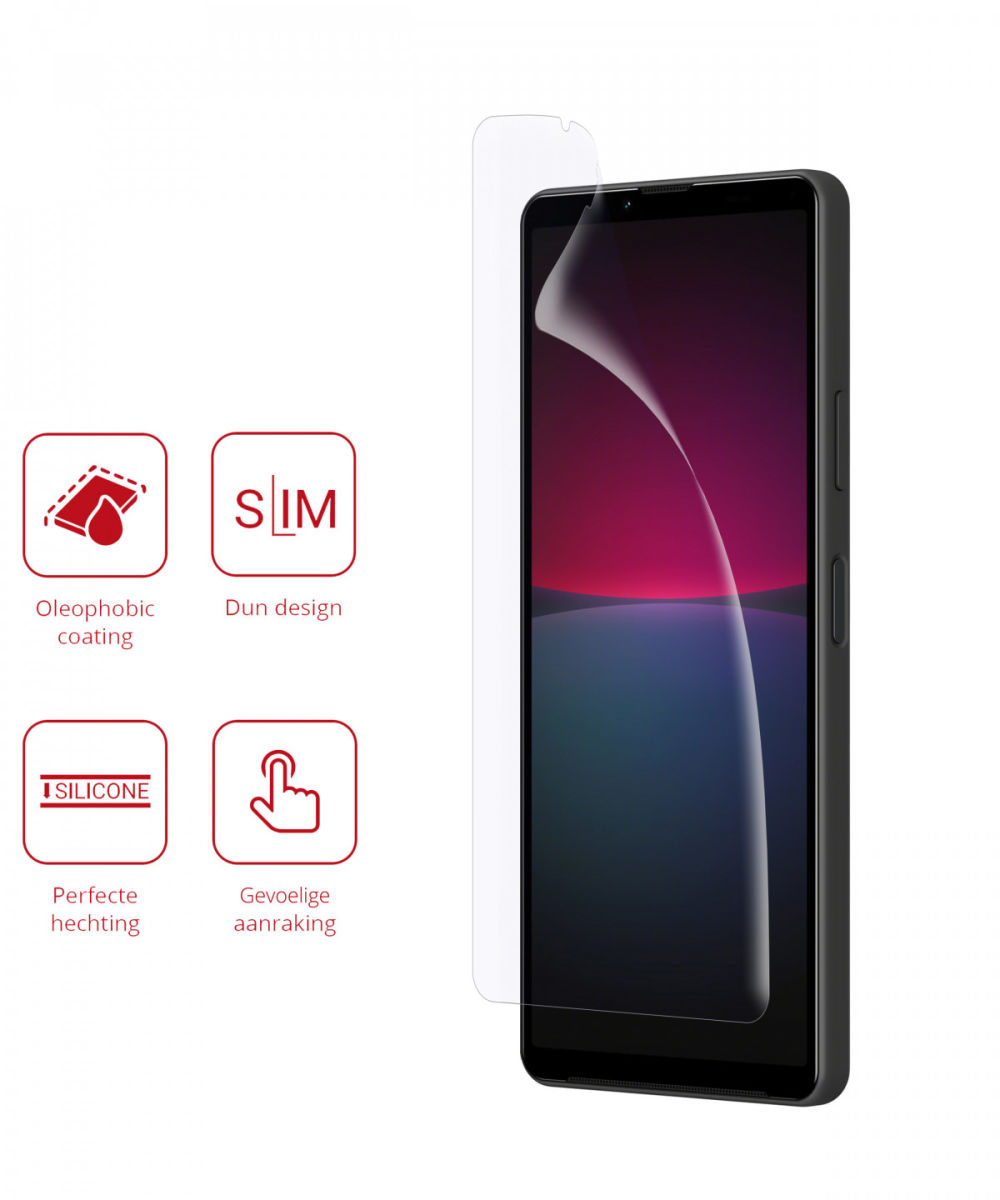 Rosso Sony Xperia 10 IV Ultra Clear Screen Protector Duo Pack afbeelding 2