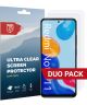 Rosso Redmi Note 11 5G / 11S Ultra Clear Screen Protector Duo Pack