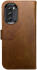 Rosso Element Motorola Moto G52 Hoesje Book Cover Wallet Bruin afbeelding 2