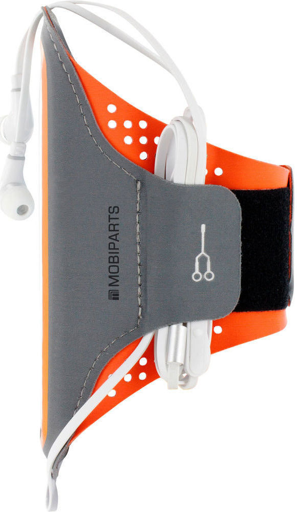 Mobiparts Comfort Fit Armband Samsung Galaxy A33 Sporthoesje Oranje afbeelding 5