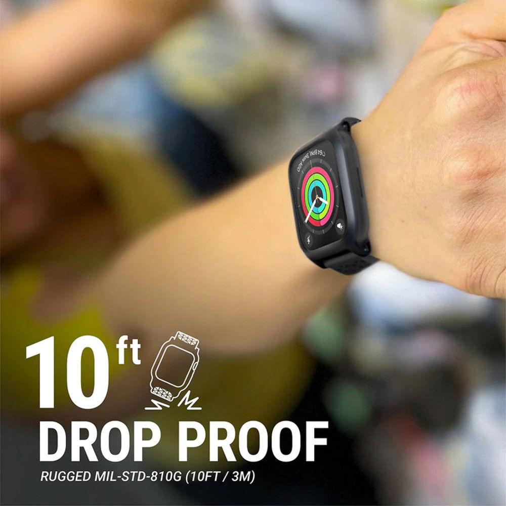Catalyst Active Defense Full Protect Apple Watch 45MM Hoesje Zwart afbeelding 4