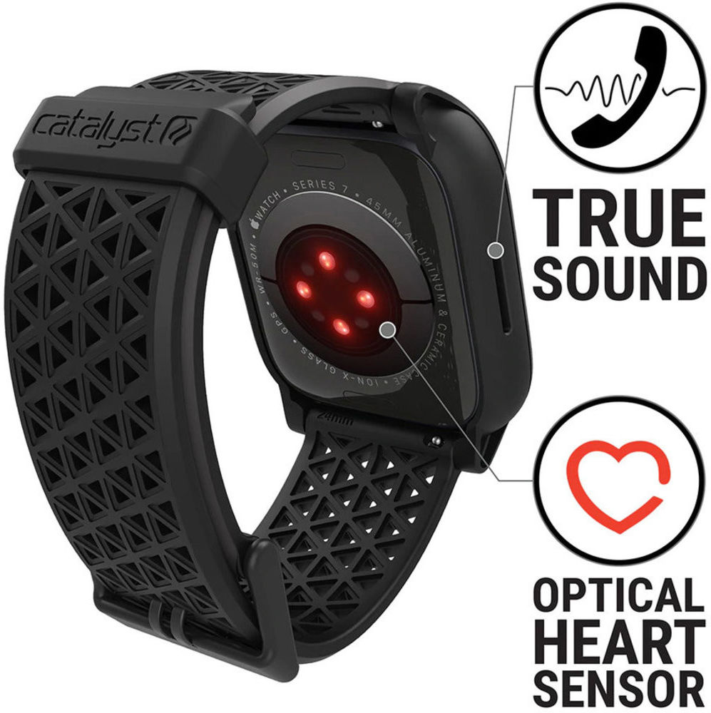Catalyst Active Defense Full Protect Apple Watch 45MM Hoesje Zwart afbeelding 7