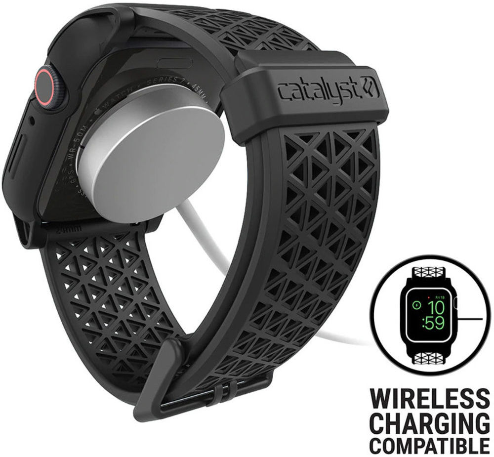 Catalyst Active Defense Full Protect Apple Watch 45MM Hoesje Zwart afbeelding 8