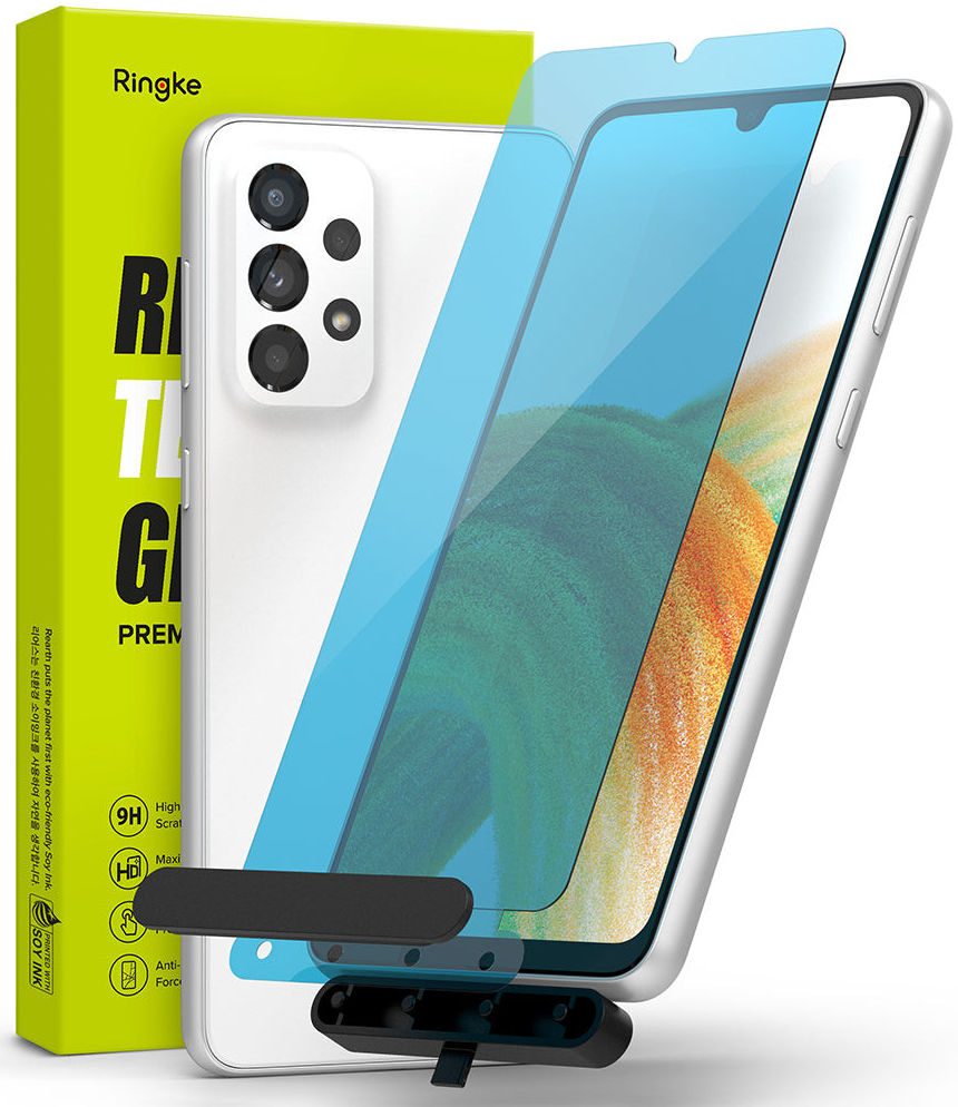 Ringke Samsung Galaxy A33 Screen Protector met Jig [2-Pack] afbeelding 1