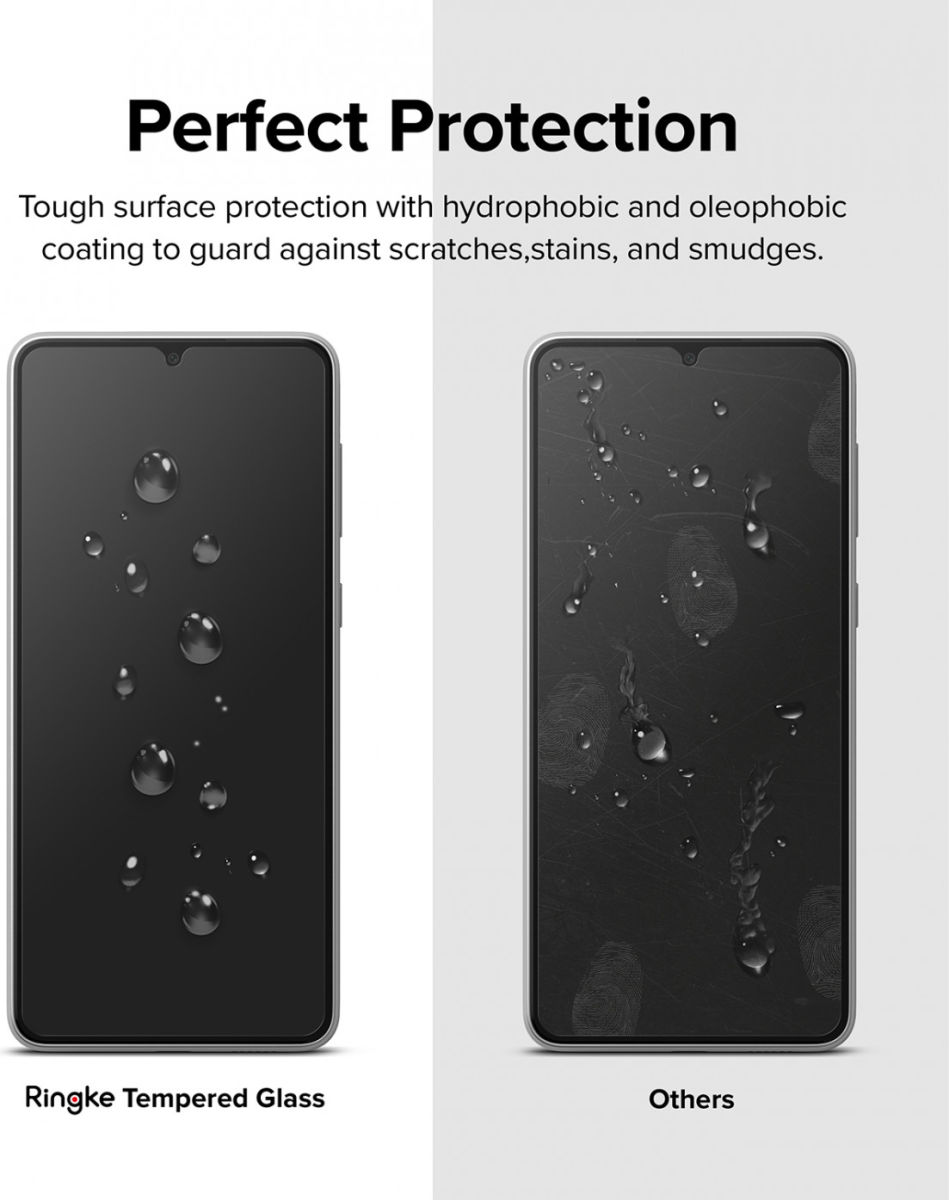 Ringke Samsung Galaxy A33 Screen Protector met Jig [2-Pack] afbeelding 10