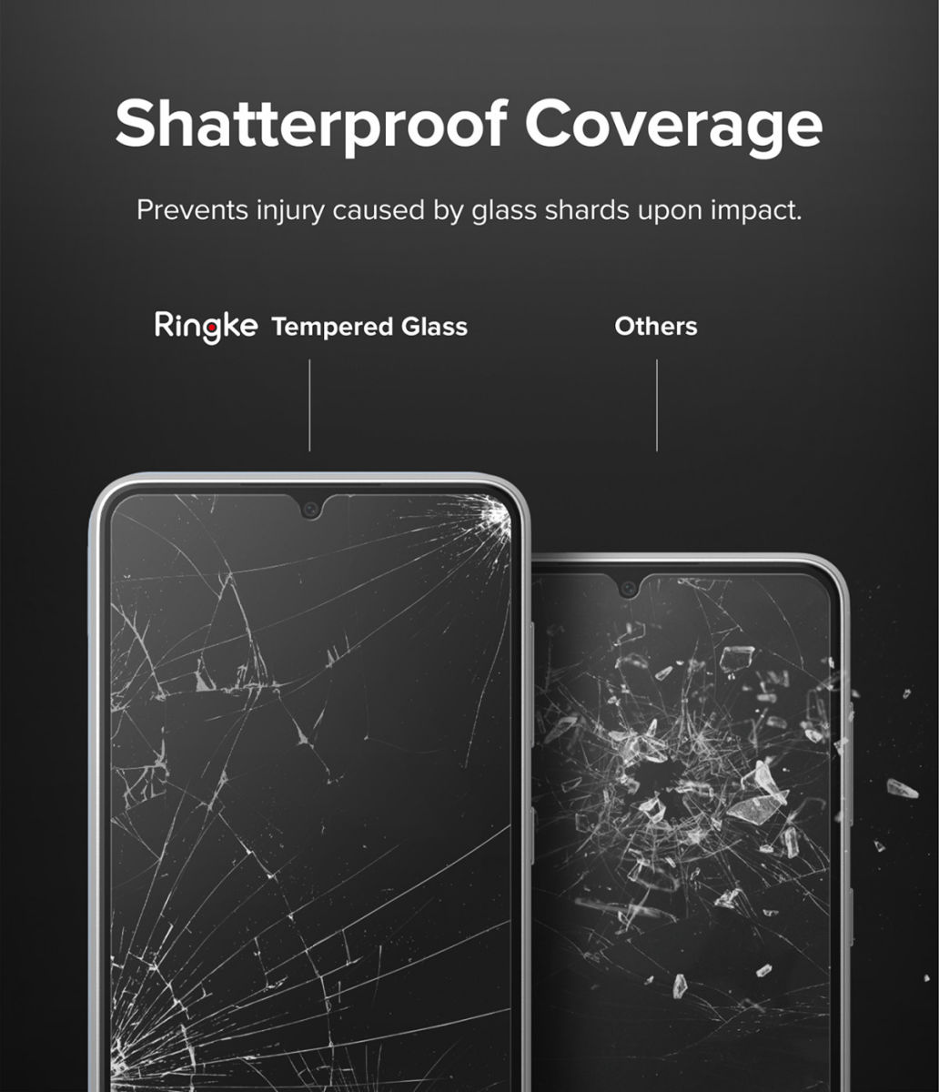 Ringke Samsung Galaxy A33 Screen Protector met Jig [2-Pack] afbeelding 8