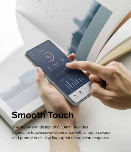 Ringke Samsung Galaxy A33 Screen Protector met Jig [2-Pack] afbeelding 5