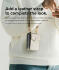 Ringke Folio Signature Leather Hand Strap Lederen Telefoonkoord Beige afbeelding 2