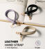 Ringke Folio Signature Leather Hand Strap Lederen Telefoonkoord Beige afbeelding 3