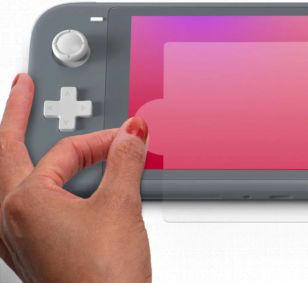 InvisibleShield Glass Elite+ Nintendo Switch Lite Screen Protector afbeelding 6
