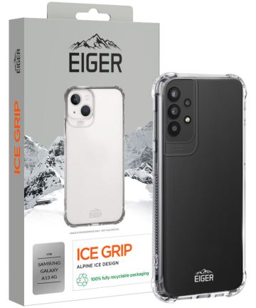 Eiger Ice Grip Series Samsung Galaxy A13 4G Hoesje TPU Transparant Hoesjes