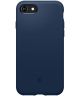 Spigen Silicone Fit iPhone 7/8/SE (2020/2022) Hoesje Back Cover Blauw
