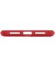 Spigen Silicone Fit iPhone 7/8/SE (2020/2022) Hoesje Back Cover Rood