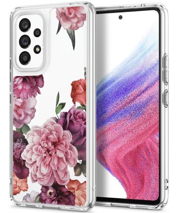Spigen Cyrill Cecile Samsung Galaxy A53 Hoesje Rose Floral Hoesjes