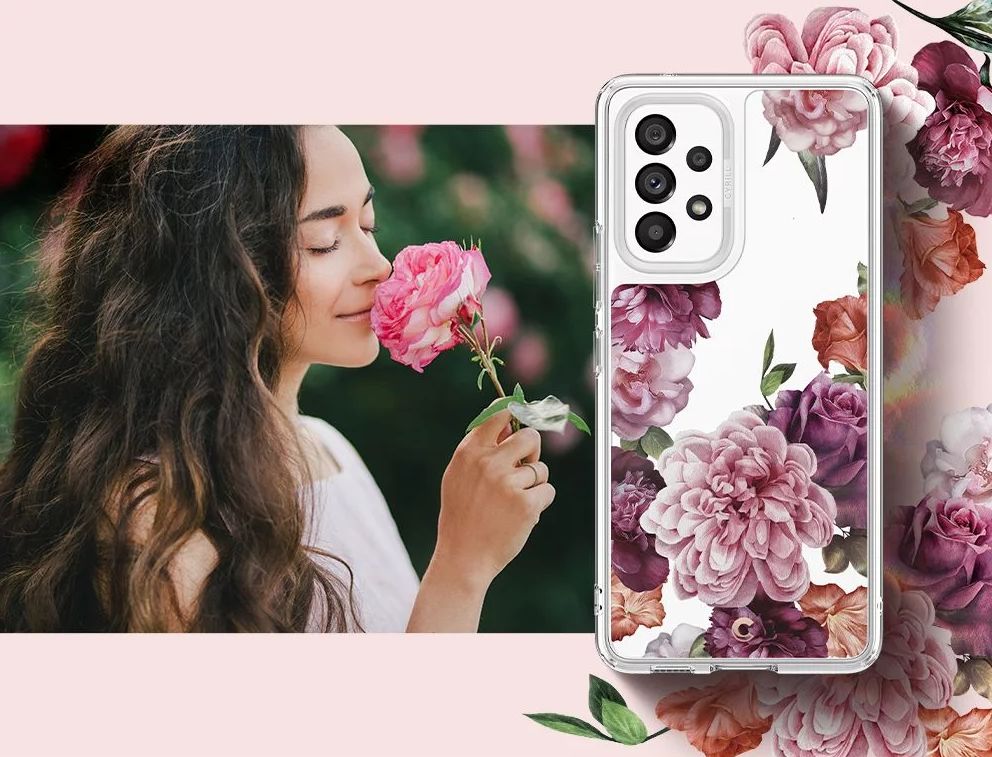 Spigen Cyrill Cecile Samsung Galaxy A53 Hoesje Rose Floral afbeelding 9