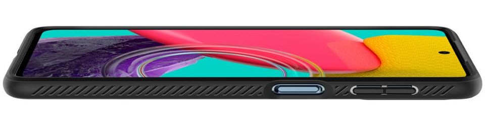 Spigen Liquid Air Samsung Galaxy M53 Hoesje Back Cover Zwart afbeelding 14