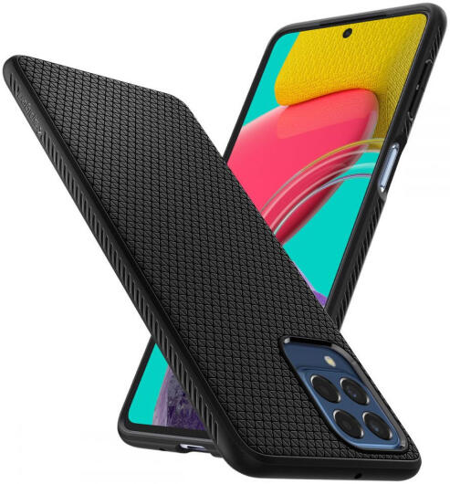 Spigen Liquid Air Samsung Galaxy M53 Hoesje Back Cover Zwart afbeelding 13