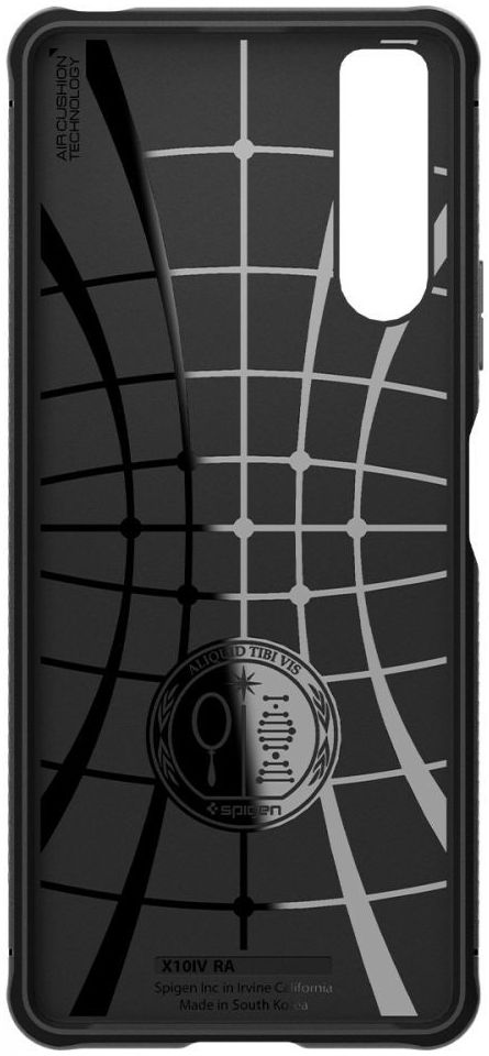 Spigen Rugged Armor Sony Xperia 10 IV Hoesje Back Cover Zwart afbeelding 7