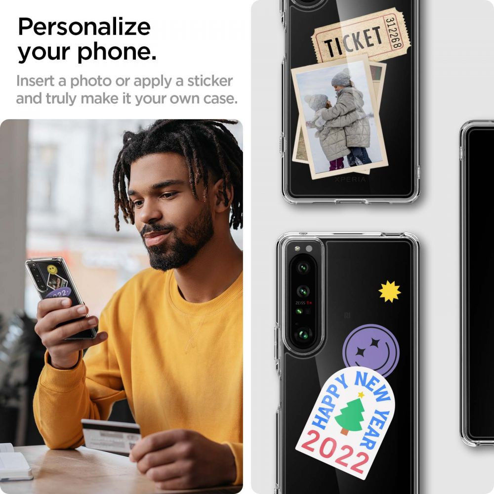 Spigen Ultra Hybrid Sony Xperia 1 IV Hoesje Back Cover Transparant afbeelding 7