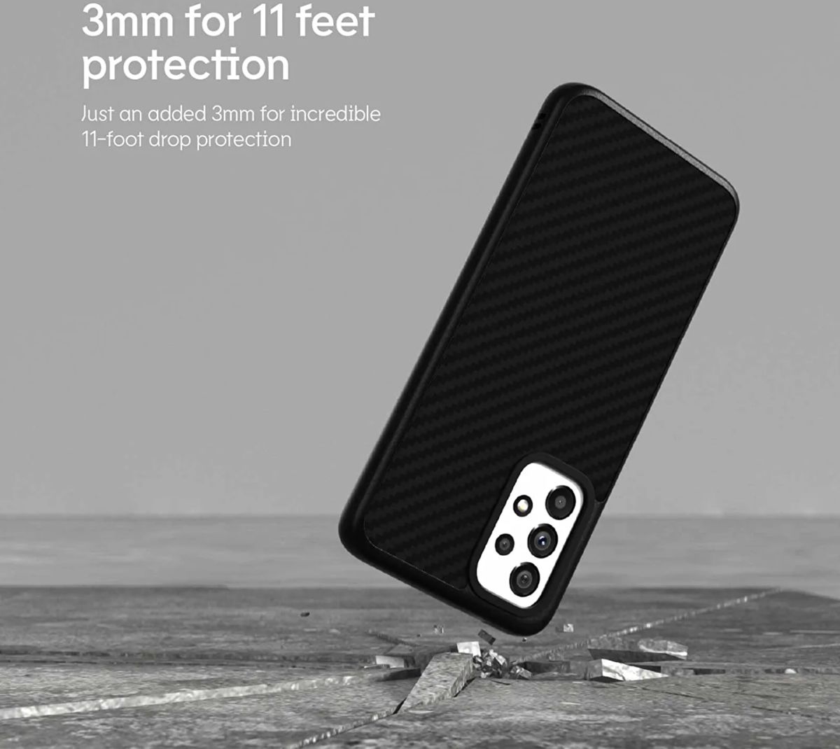 RhinoShield SolidSuit Samsung Galaxy A53 Hoesje Classic Zwart afbeelding 2