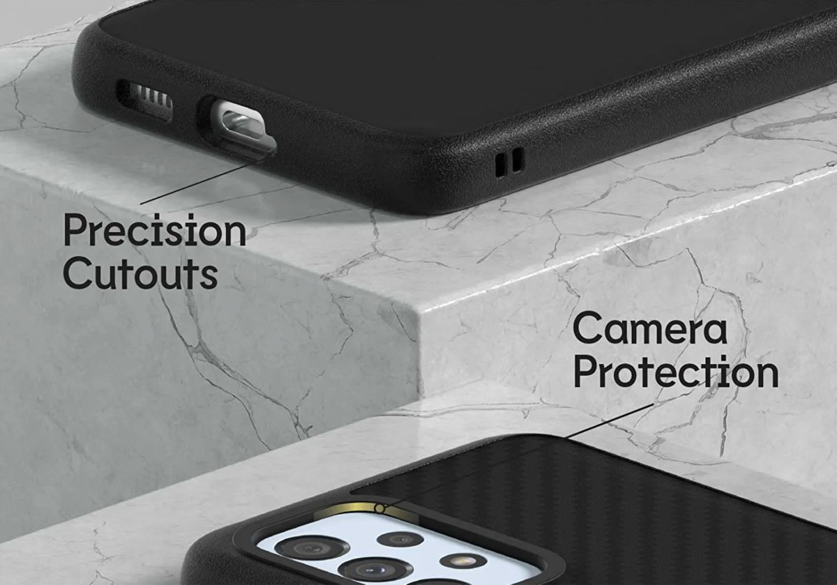 RhinoShield SolidSuit Samsung Galaxy A53 Hoesje Classic Zwart afbeelding 3