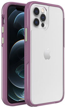 LifeProof See iPhone 12 / 12 Pro Hoesje Back Cover Transparant Paars afbeelding 1