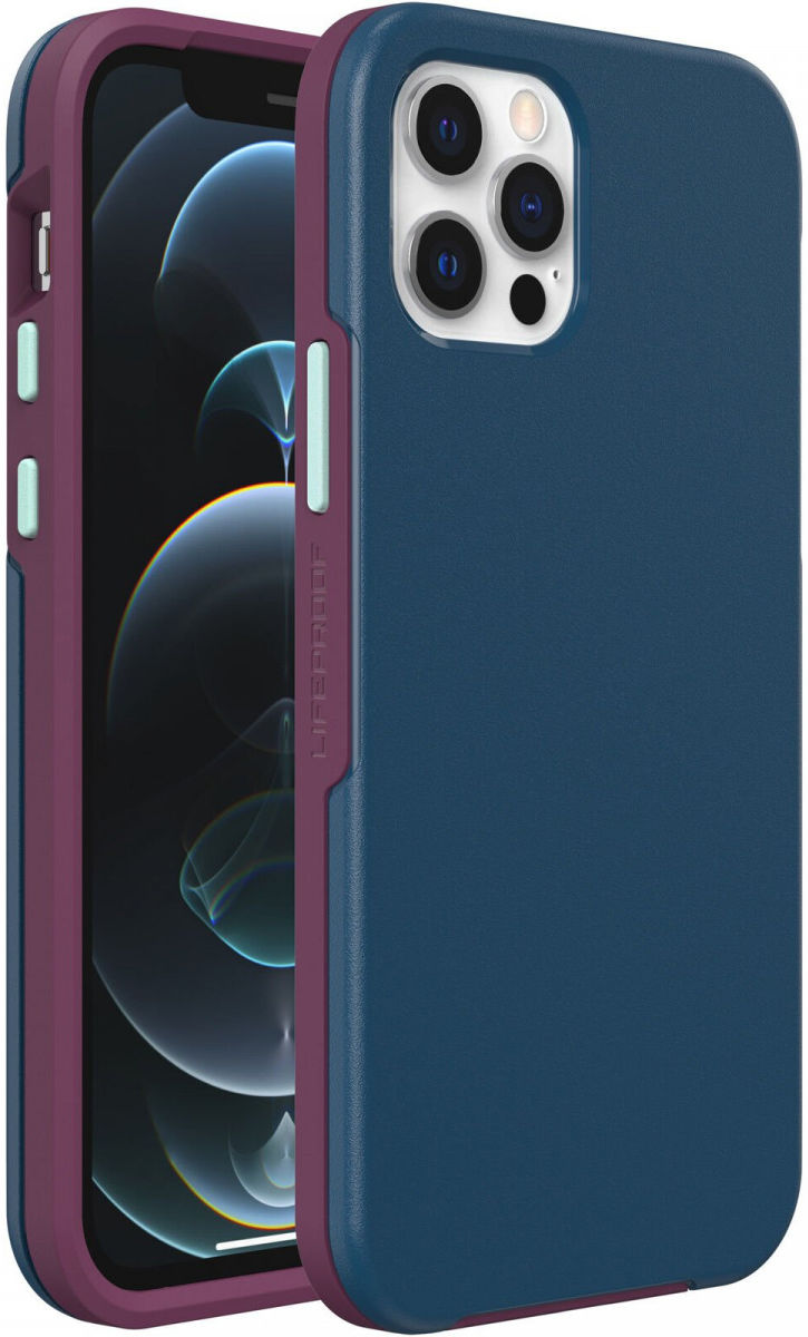 LifeProof See iPhone 12 / 12 Pro Hoesje MagSafe Back Cover Blauw Paars afbeelding 1