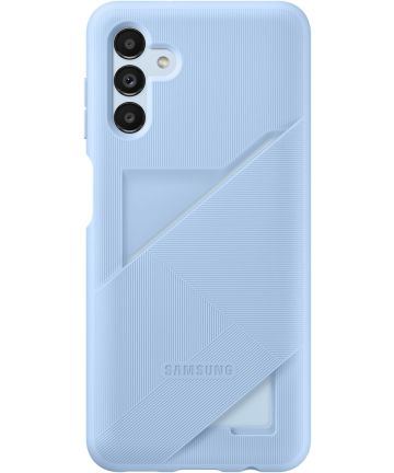 Origineel Samsung Galaxy A13 5G Hoesje Card Slot Cover Blauw Hoesjes