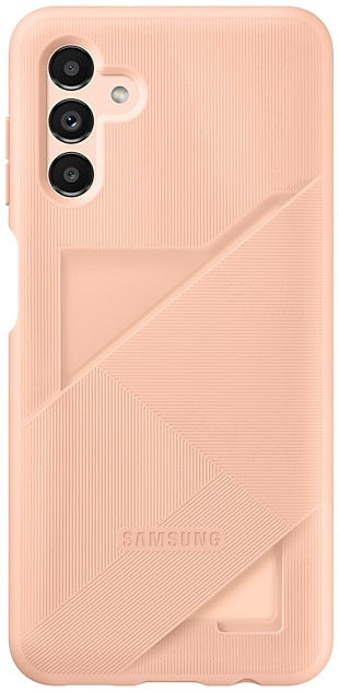 Origineel Samsung Galaxy A13 5G Hoesje Card Slot Cover Oranje afbeelding 1