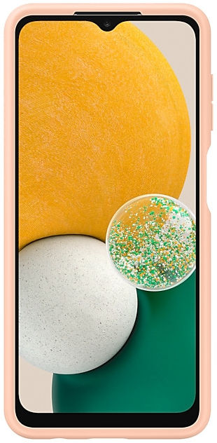 Origineel Samsung Galaxy A13 5G Hoesje Card Slot Cover Oranje afbeelding 3