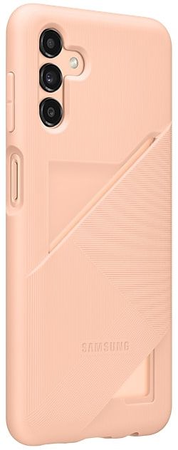 Origineel Samsung Galaxy A13 5G Hoesje Card Slot Cover Oranje afbeelding 2