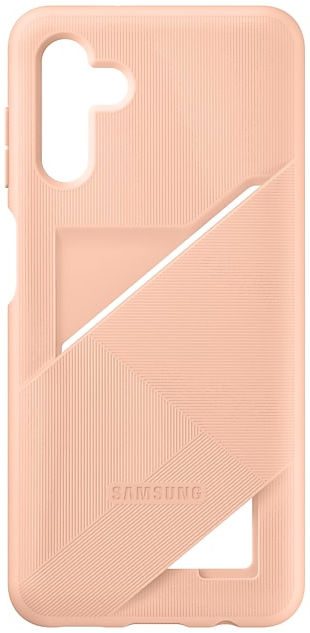 Origineel Samsung Galaxy A13 5G Hoesje Card Slot Cover Oranje afbeelding 4