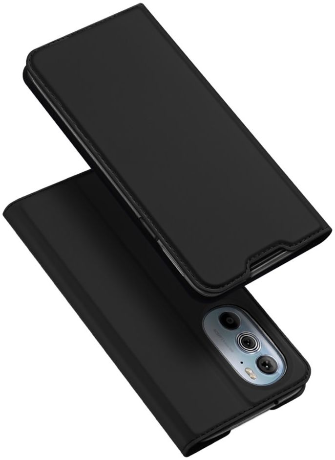 Dux Ducis Skin Pro Motorola Edge 30 Hoesje Portemonnee Book Case Zwart afbeelding 4