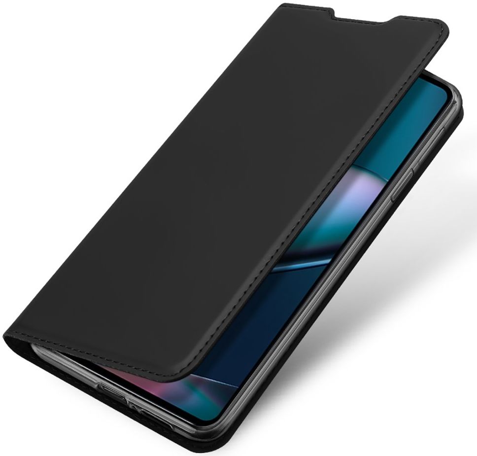 Dux Ducis Skin Pro Motorola Edge 30 Hoesje Portemonnee Book Case Zwart afbeelding 1