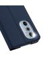 Dux Ducis Skin Pro Motorola Edge 30 Hoesje Portemonnee Book Case Blauw