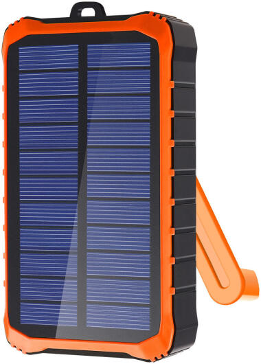 4smarts Zonnepaneel Powerbank met Handdynamo 12.000 mAh en Zaklamp afbeelding 9