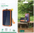 4smarts Zonnepaneel Powerbank met Handdynamo 12.000 mAh en Zaklamp afbeelding 10