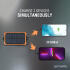 4smarts Zonnepaneel Powerbank met Handdynamo 12.000 mAh en Zaklamp afbeelding 6