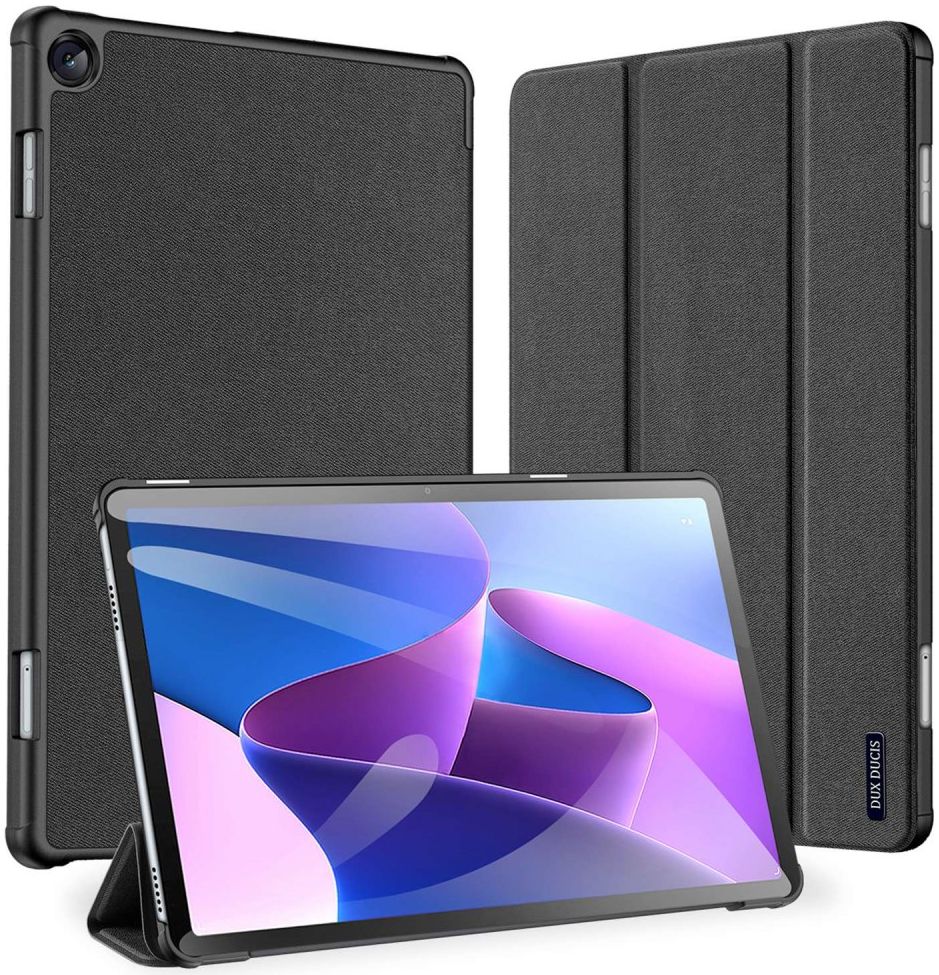 Dux Ducis Domo Lenovo Tab M10 Gen 3 (10.1) Hoes Book Case Zwart afbeelding 1