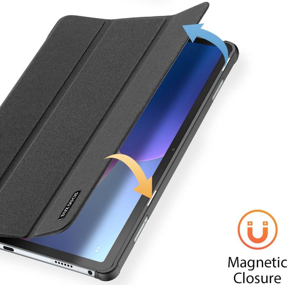 Dux Ducis Domo Lenovo Tab M10 Gen 3 (10.1) Hoes Book Case Zwart afbeelding 3