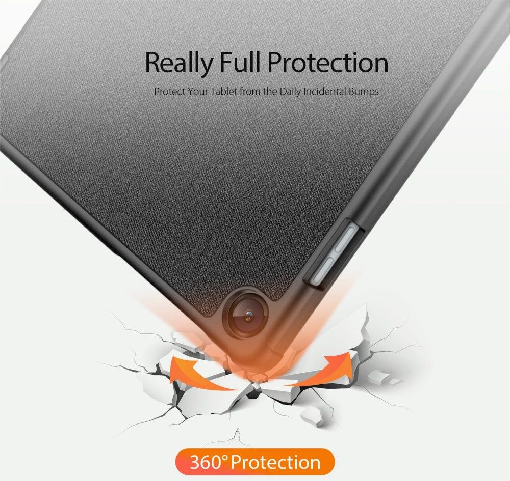 Dux Ducis Domo Lenovo Tab M10 Gen 3 (10.1) Hoes Book Case Zwart afbeelding 4