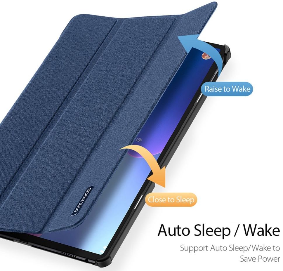 Dux Ducis Domo Lenovo Tab M10 Gen 3 (10.1) Hoes Book Case Blauw afbeelding 2