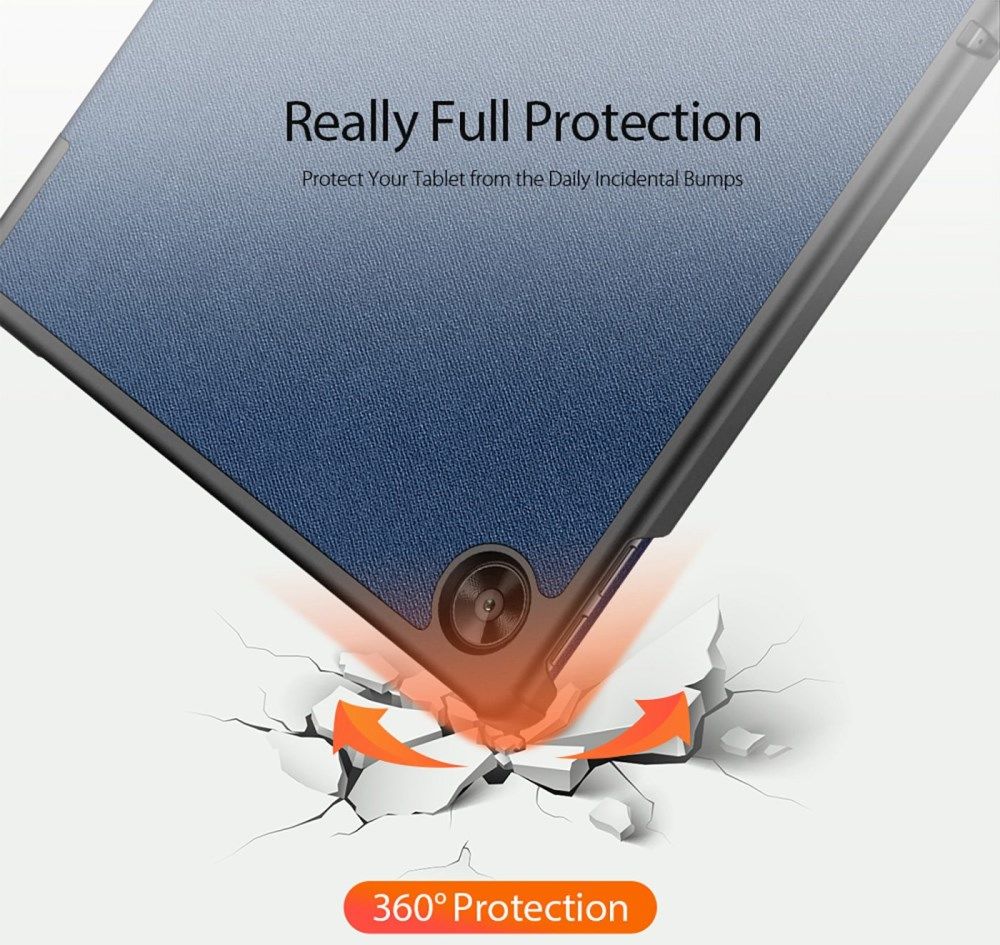 Dux Ducis Domo Lenovo Tab M10 Gen 3 (10.1) Hoes Book Case Blauw afbeelding 3