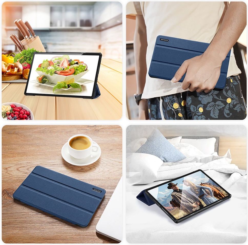 Dux Ducis Domo Lenovo Tab M10 Gen 3 (10.1) Hoes Book Case Blauw afbeelding 9