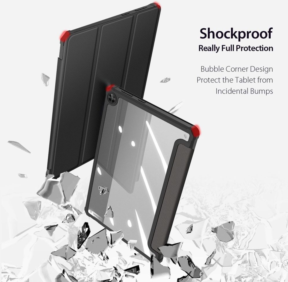 Dux Ducis Toby Lenovo Tab M10 Gen 3 (10.1) Hoes Book Case Zwart afbeelding 5
