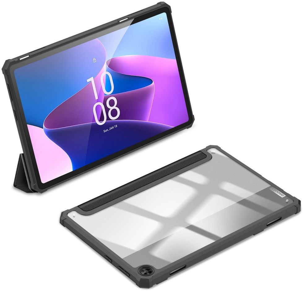 Dux Ducis Toby Lenovo Tab M10 Gen 3 (10.1) Hoes Book Case Zwart afbeelding 8