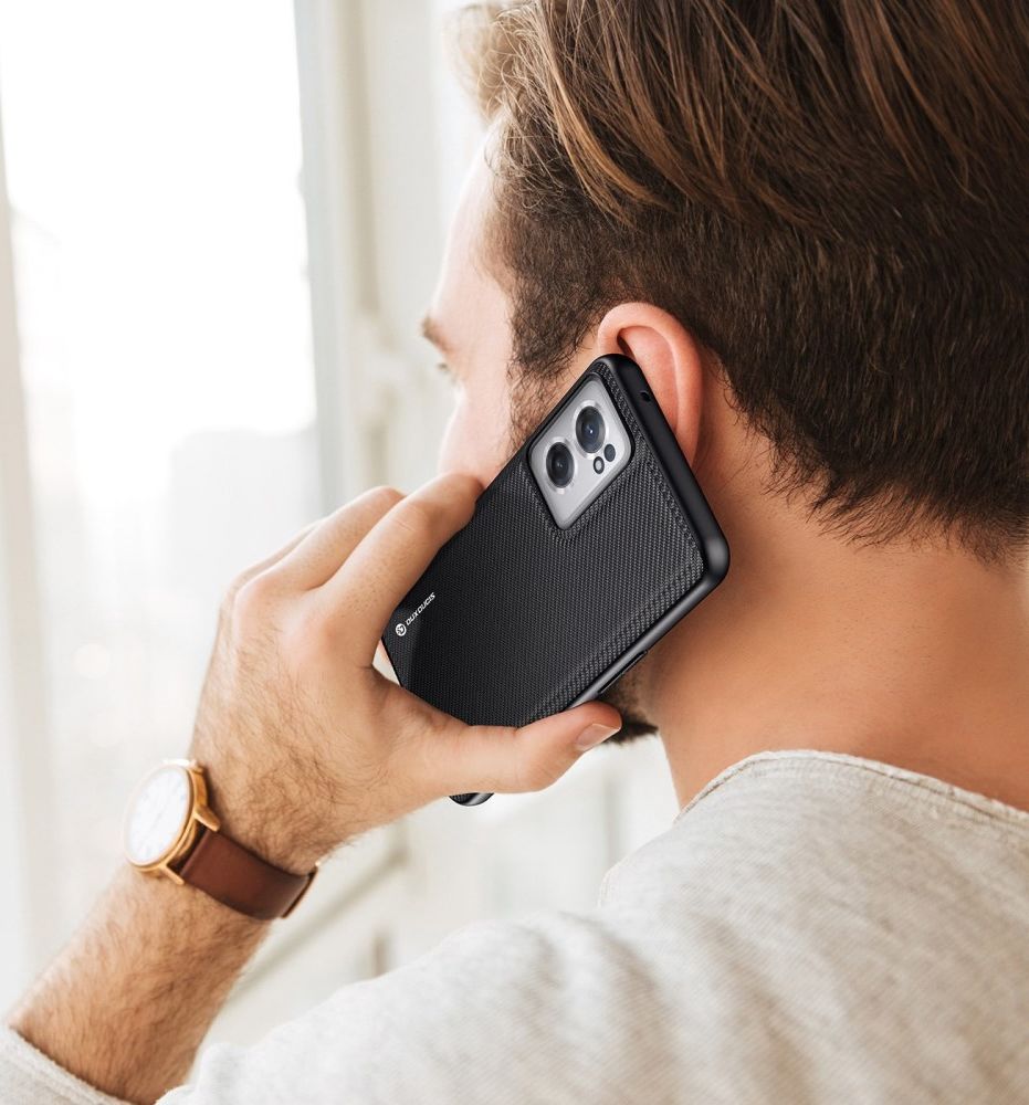 Dux Ducis Fino Series OnePlus Nord CE 2 Lite Hoesje Back Cover Zwart afbeelding 2