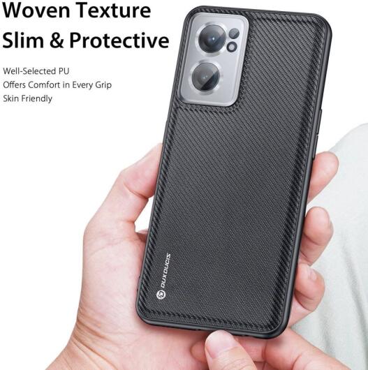 Dux Ducis Fino Series OnePlus Nord CE 2 Lite Hoesje Back Cover Zwart afbeelding 3