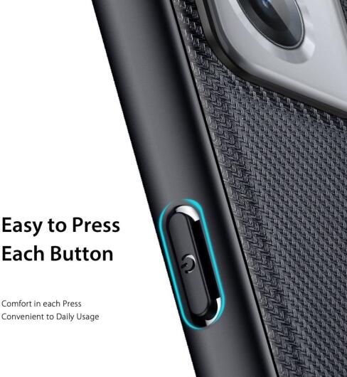 Dux Ducis Fino Series OnePlus Nord CE 2 Lite Hoesje Back Cover Zwart afbeelding 6