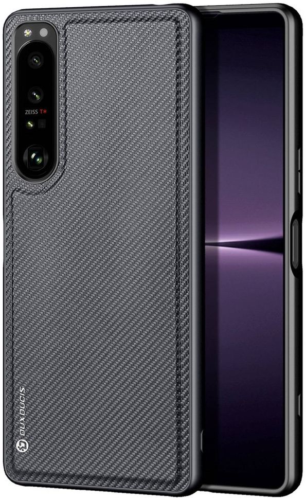 Dux Ducis Fino Series Sony Xperia 1 IV Hoesje Back Cover Zwart afbeelding 1